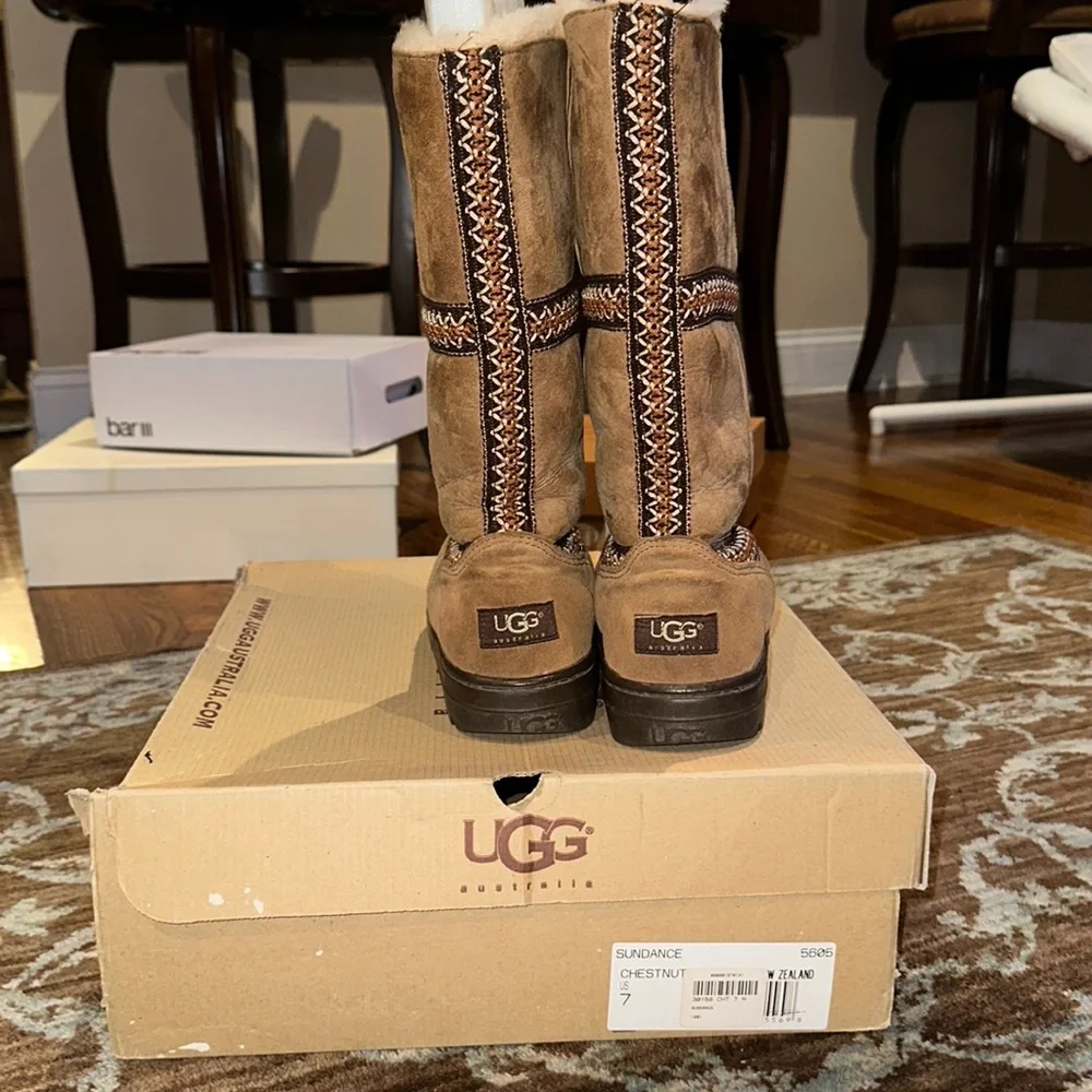Sundance Chestnut Uggs - Picture 1 of 6